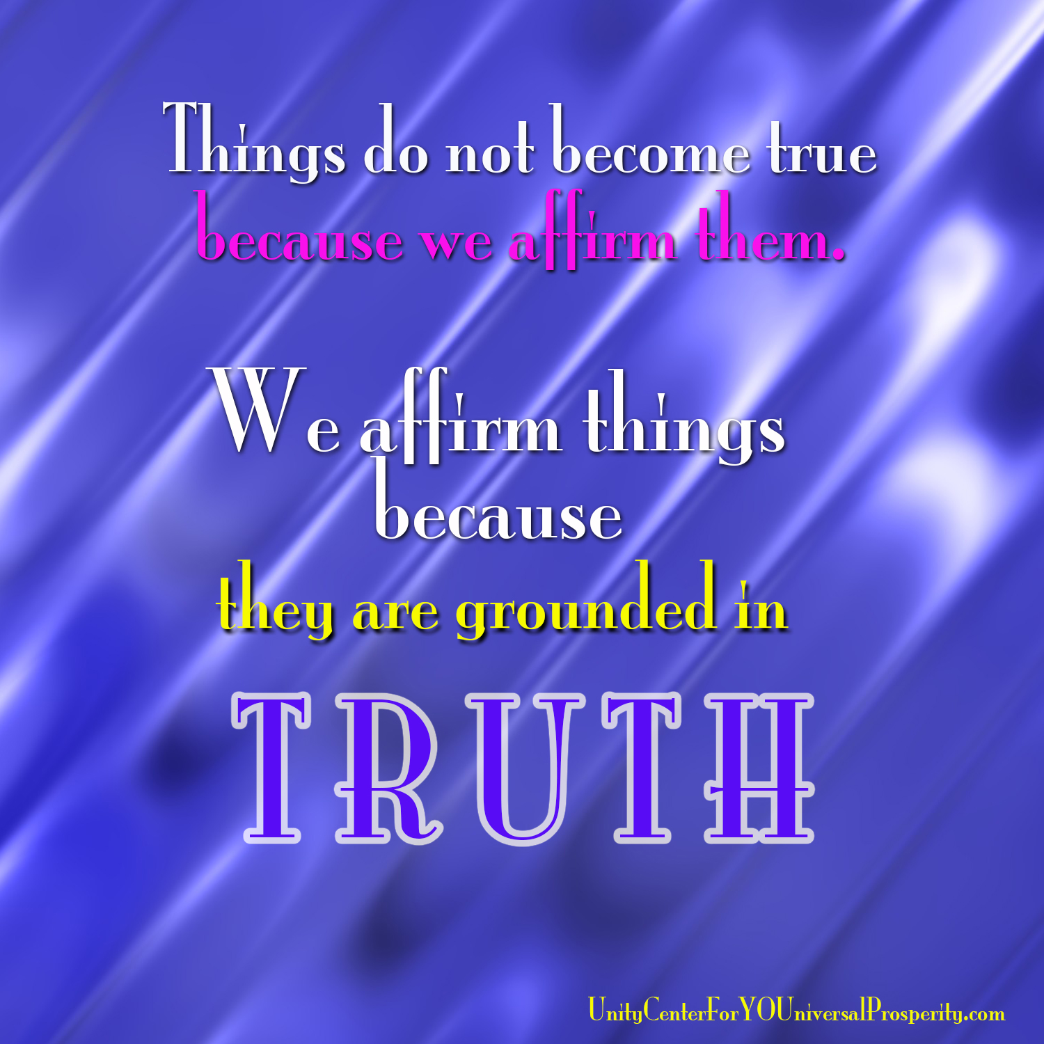 Affirm-Truth-poster